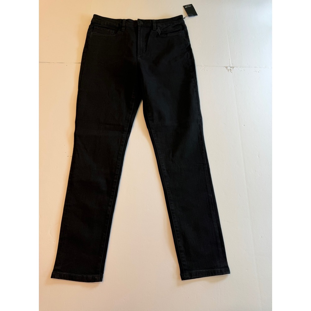 Joe's Jeans High Rise Skinny Black Denim Pants 31 NWT